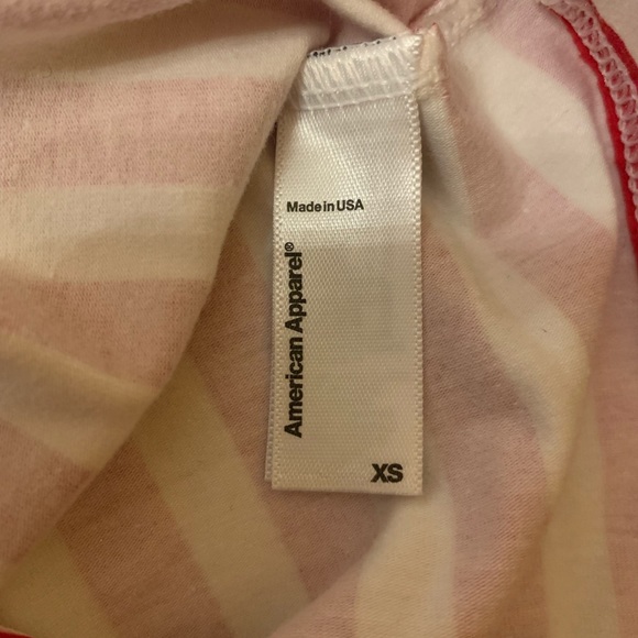 NEW American Apparel US Flag Crop Top tank - Picture 4 of 7